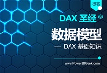 数据模型 - Power BI的灵魂-PowerBI极客